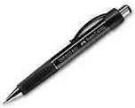 Automatinis tušinukas Faber-Castell Grip Plus Ball 1407, 0,7mm, mėlynos spalvos, juodos spalvos korpusas