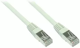 „Good Connections“ 1,0 m RNS jungiamasis kabelis CAT5E SF/UTP PVC pilkas