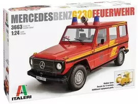 Italeri Mercedes-Benz G230 gaisrinė 1/24 plastikinis surinkimo rinkinys 3663