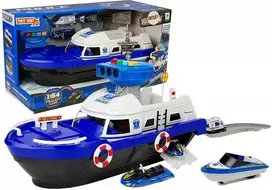 Lean Toys Šviesos ir garso efektai, Policijos kateris