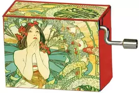 Muzikinė dėžutė Fridolin For Elise, Beethoven, Monaco, Art Nouveau