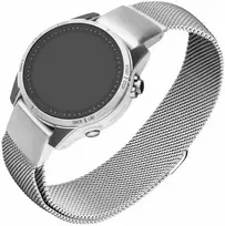 Fixed Fiksuotas tinklinis dirželis, skirtas Garmin QuickFit 20 mm sidabro spalvos