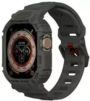 Skinarma apyrankė+Dėklas Mecha 2in1 Apple Watch 49mm olive