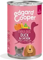 Edgard Cooper - Anties ir vištienos šuniukų ėdalas Šlapias maistas 400g - (542503948532)