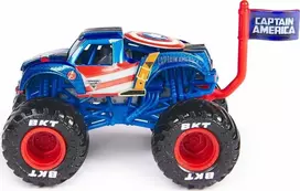 „Monster Jam“ – 1:64 „Marvel“ – Kapitonas Amerika (6071333)
