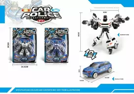 Robotas - transformeris "Car Police"