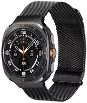 DUX DUCIS dirželis MILANESE nerūdijančio plieno magnetinis 47 mm juodas