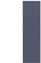 Durų kilimėlis, mėlynos spalvos, 115x400cm