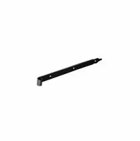 Domax Lankstas vartams 82042, 1.3 cm x 3.5 cm, 40 cm, 0.4 cm juoda
