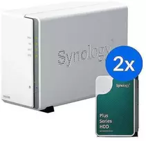 Serveris Synology DS223J+2x HAT3300-4T (2x 4TB)