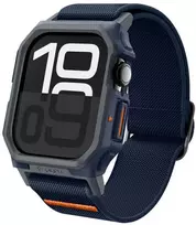 „Spigen Lite Fit Pro“ dirželis, skirtas „Apple Watch 10“ (46 mm), tamsiai mėlynas, Mėlyna