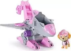 Ecost prekė po grąžinimo PAW Patrol Dino Gelbėjimo Skye pagrindinis transportas su traukimo mechaniz (Atnaujinta)