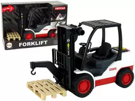 Žaislinis šakinis krautuvas Lean Toys