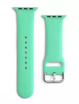 Hurtel Didmeninė prekyba silikonine laikrodžio apyranke Apple Watch 2-9/SE 38/40/41mm silikoniniu dirželiu APS mint