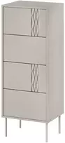 Cama Meble Cama 4S TRESSE komoda 50x40x125 kašmyro matinė spalva