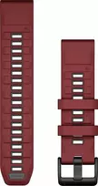 Garmin QuickFit® 22 laikrodžių apyrankės, Marsala / grafito silikonas