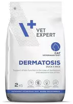 Vetexpert VET EXPERT Veterinary Diet Dermatosis Cat antiena ir ryžiai – dry cat food – 2kg