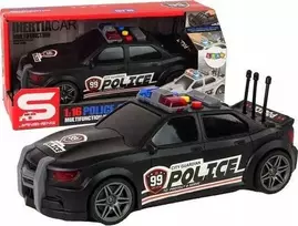 Lean Toys Policijos sportinis automobilis 1:16 su garsu