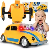 Malplay Žaislinis "Beetle" automobilis virstantis robotu