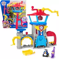 Spin Master PAW PATROL žaidimų komplektas Air Rescue Pup Squad Adventure Bay Airport Set, asort., 6071249