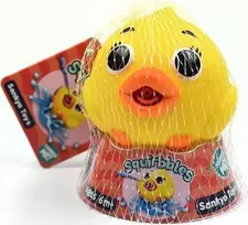 Teka Vonios žaislas „Squirbbles” Geltonas ančiukas