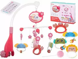 RoGer Baby mobilusis telefonas su garsais ir žvaigždžių projektoriumi + nuotolinio valdymo pultas