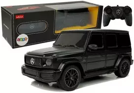 Automobilis Mercedes AMG G63 su nuotolinio valdymo pultu, juodas
