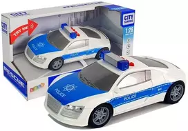 Policijos automobilis su šviesos ir garso efektais, 1:28