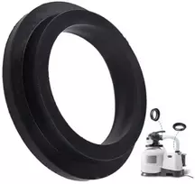 Oem Plokščia silikoninė tarpinė 18.4/13mm - 5vnt - skalbimo mašinos žarnai - dušas - čiaupas