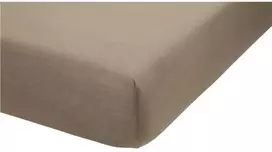 Ambiante Jersey HL Taupe Paklodė su guma Čiužinio dydis - 180x200 cm
