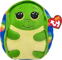 TY Squishy Beanies Pliušinis žaislas - žalias vėžliukas, 30 cm