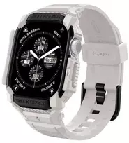 Spigen Rugged Armor Pro, dune beige - Apple Watch 10 42mm