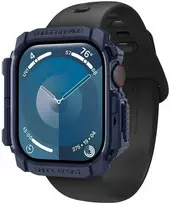 Spigen „Rugged Armor“, tamsiai mėlynas mėlynas - Apple Watch 10 42mm