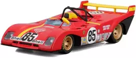 BBURAGO 1:43 lenktyninis automodelis Ferrari 312 P 1972, 18-36302