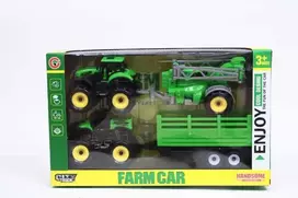 Blocki Mz Import traktorius ir keturratis su priekaba 2-taktis 9872-20 12097