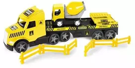 WADER 36461 Magic Truck Technic vilkikas su betono maišykle