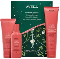 Aveda Nutriplenish rinkinys plaukų šampūnas 100ml + plaukų kondicionierius 100ml + nenuplaunamas kondicionierius 150ml
