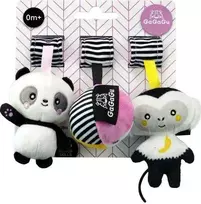 TM Toys GAGAGU GGG0832 pakabukas Panda beždžionių kamuolys