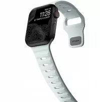 Apyrankė Nomad Sport Strap, Ice Mėlyna Glow - Apple Watch 42mm/41mm/40mm/38mm