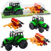 Lean Toys Traktorius su sėjamąja
