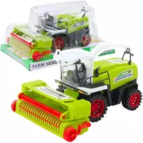 Lean Toys Didelis žaislinis ūkio kombainas