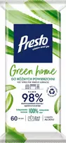 PRESTO Valymo šluostės įvairiems paviršiams Žalias Home 1 pak. - 60 vnt