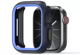 „Dux Ducis“ BAMO dėklas, skirtas „Apple Watch Series 10“, 42 mm, vidurnakčio mėlynas