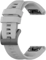 Oem Silikoninė apyrankė skirta GARMIN FENIX 3 / 3HR / 5X / 6X / 6X Pro / 7X / 7X Pro pilkos spalvos (12)