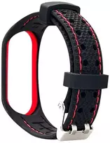Oem Elastomer apyrankė LIFESTYLE skirta Xiaomi Mi Band 7 juodos spalvos (04)