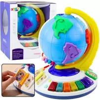 Lean Toys Interaktyvus muzikinis edukacinis gaublys vaikams