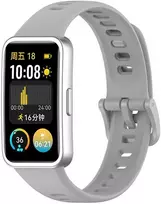4Wrist Silikoninis dirželis Huawei Watch Band 10, 9, 8 - pilkas