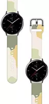 „Hurtel Moro“ apyrankė, skirta „Samsung Galaxy Watch 45 / 46 / 47 mm“ silikoninei apyrankei, 14 raštas