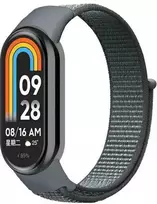 Beline Mi Band 9/8 NylonLoop apyrankė pilka