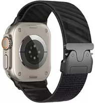 Beline apyrankė Apple Watch Oblique 42/44/45/49mm juodos spalvos